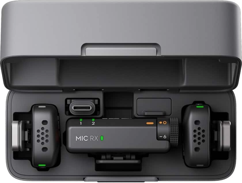 DJI Mic Mini (2 TX + 1 RX + Charging Case) | Купить в официальном